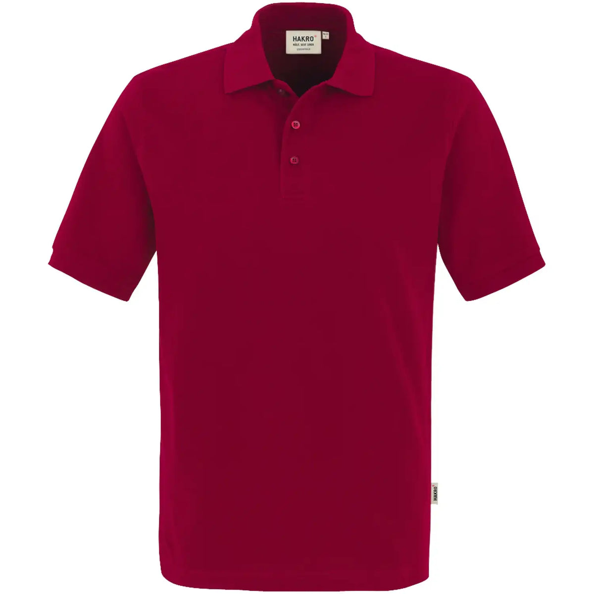 Hakro Classic 810 Polo-Shirt – weinrot