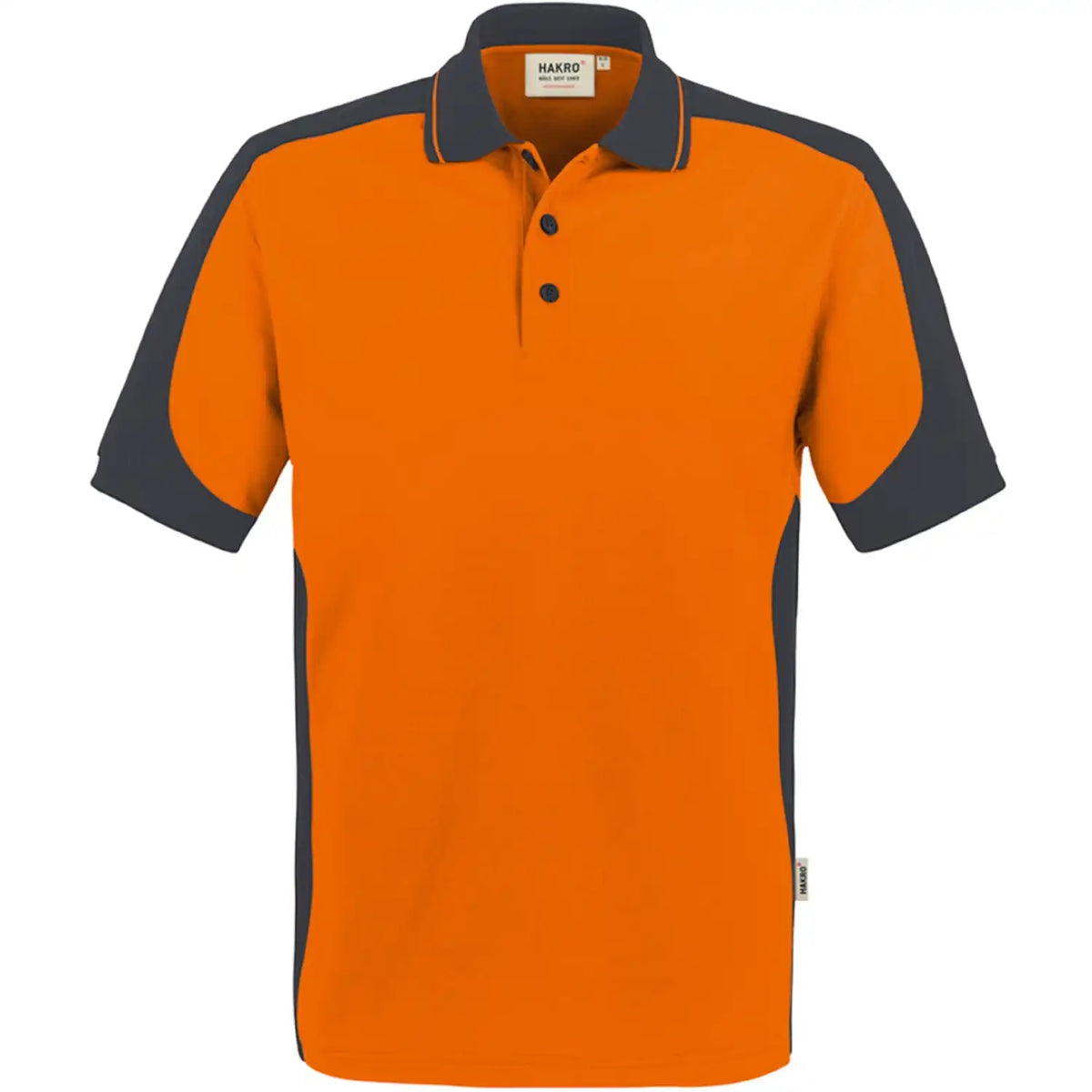Hakro Performance Contrast 839 Polo-Shirt – orange