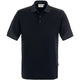 Hakro Performance Contrast 839 Polo-Shirt – schwarz