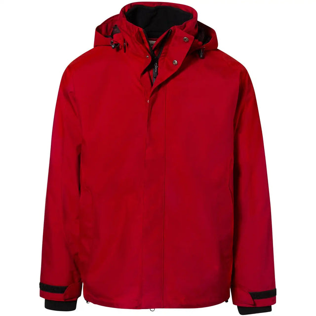 Hakro Boston m Fleeceinnenjacke 853 Active-Jacke – rot