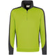 Hakro Performance 476 Zip-Sweatshirt Contrast – kiwi