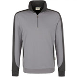 Hakro Performance 476 Zip-Sweatshirt Contrast – titan
