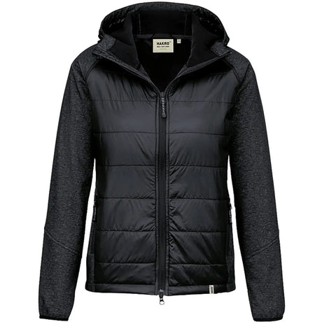 Hakro Damen Maryland 265 -Hybridjacke – schwarz