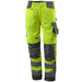 Mascot Kendal Safe Supreme Warnschutz-Hose – gelb/dunkelanthrazit