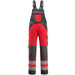 Mascot Gosford Safe Light Warnschutz Latzhose – rot/dunkelanthrazit