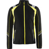 Blåkläder 4993 Microfleece-Jacke – schwarz/gelb