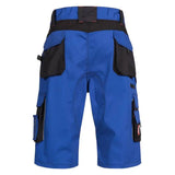 Nitras Motion TEX PRO FX Arbeitsshorts – blau/schwarz