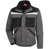 Nitras Motion TEX Plus Arbeitsjacke – grau/schwarz