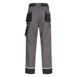 Nitras Motion TEX Plus Bundhose – grau/schwarz