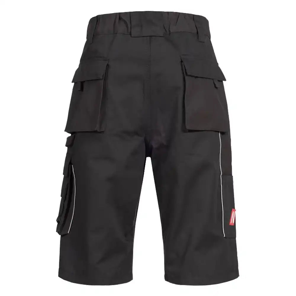Nitras Motion TEX Plus Arbeitsshorts – schwarz