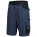 Nitras Motion TEX Plus Arbeitsshorts – marine/schwarz