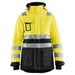Blåkläder Damen 4472 Warnschutz Winterparka – gelb/schwarz