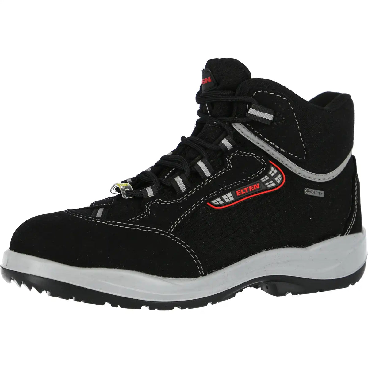 Elten Damen Maja GTX mid S3 Hochschuhe schwarz – schwarz