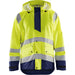Blåkläder 4323 Warnschutz Regenjacke Level 1 – gelb/marine