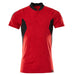 Mascot Accelerate Polo-Shirt mit Coolmax Pro – verkehrsrot/schwarz
