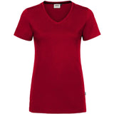 Hakro Damen COTTON-TEC 169 T-Shirt – rot