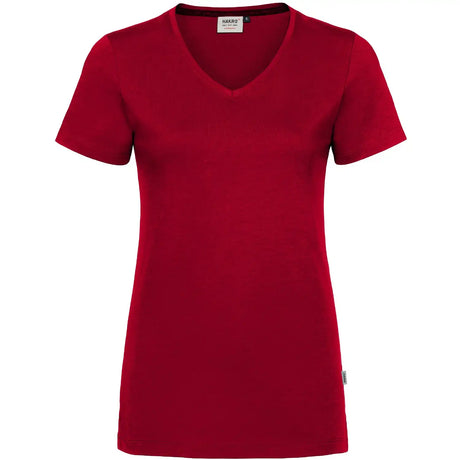 Hakro Damen COTTON-TEC 169 T-Shirt – rot