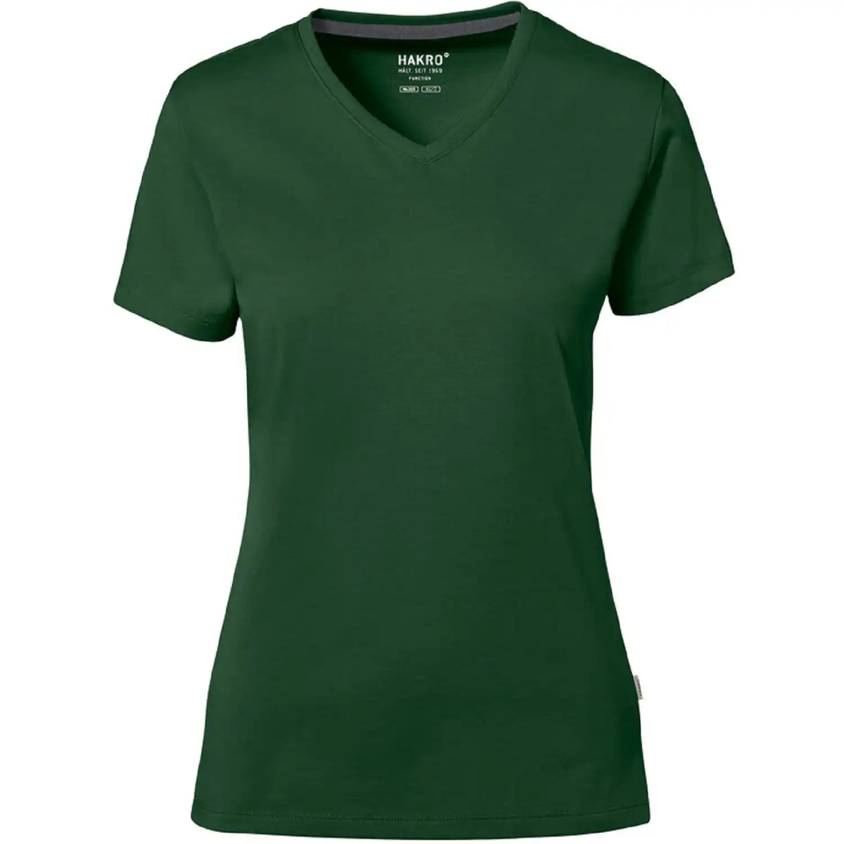 Hakro Damen COTTON-TEC 169 T-Shirt – tanne