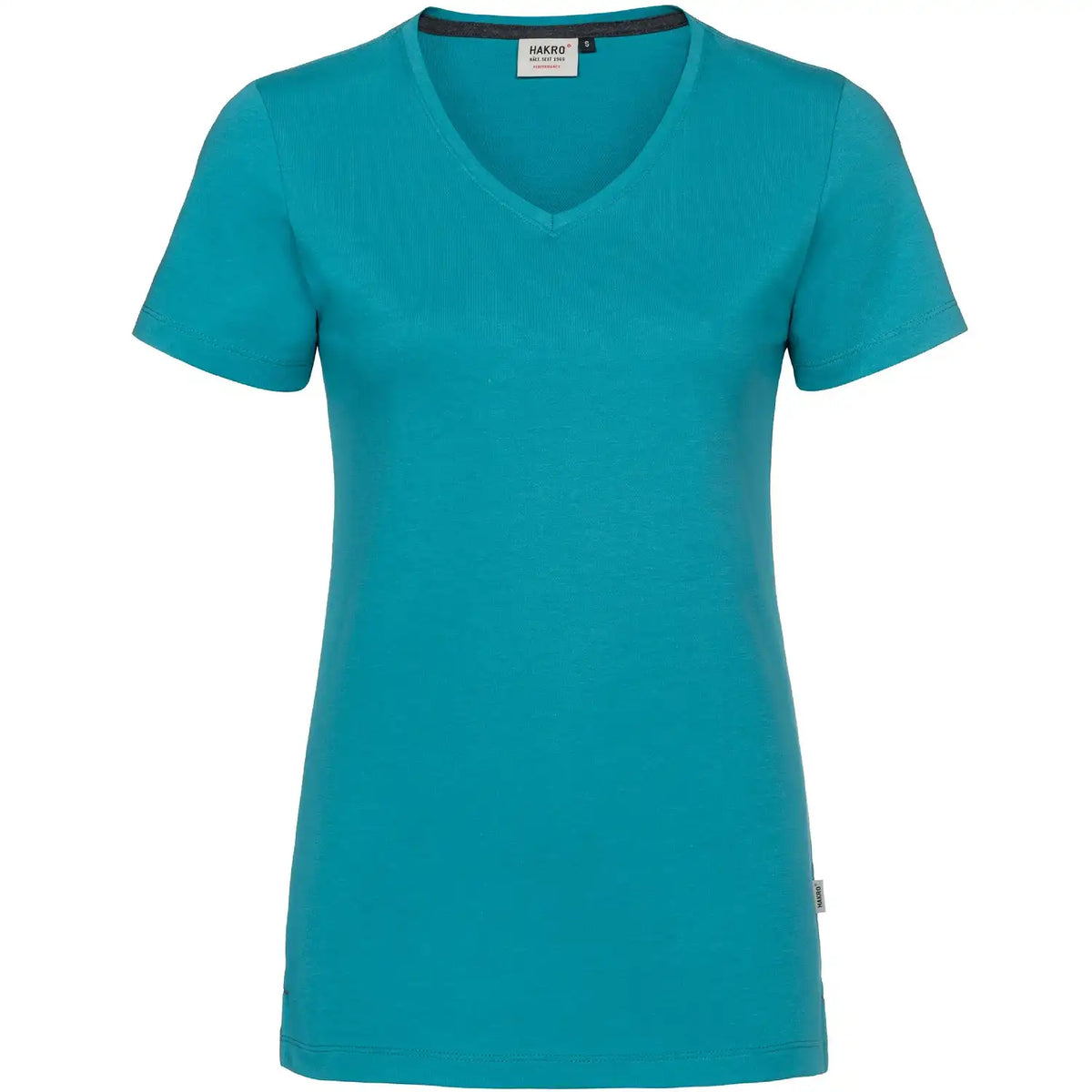 Hakro Damen COTTON-TEC 169 T-Shirt – smaragd