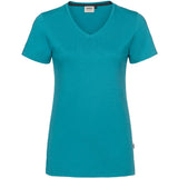 Hakro Damen COTTON-TEC 169 T-Shirt – smaragd