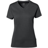 Hakro Damen COTTON-TEC 169 T-Shirt – anthrazit