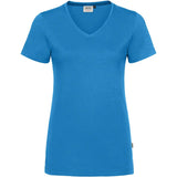 Hakro Damen COTTON-TEC 169 T-Shirt – malibu-blue