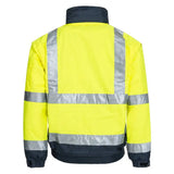 Nitras Motion TEX VIZ Plus Warnschutz Pilotenjacke – gelb/blau
