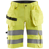 Blåkläder 1586 Warnschutz Stretch Handwerkershorts – gelb