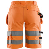 Blåkläder 1586 Warnschutz Stretch Handwerkershorts – orange