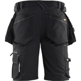 Blåkläder 1988 X1900 Stretch Handwerker-Shorts – schwarz