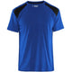 Blåkläder 3379 T-Shirt – kornblau/schwarz