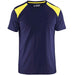 Blåkläder 3379 T-Shirt – marine/gelb