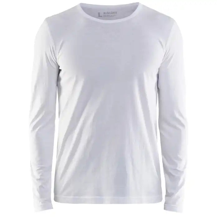 Blåkläder 3500 Langarmshirt – weiß
