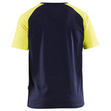 Blåkläder 3515 T-Shirt – marine/gelb