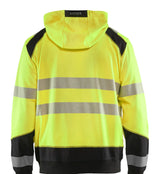 Blåkläder 3546 Warnschutz Kapuzen-Sweatshirt – gelb/schwarz