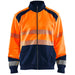Blåkläder 3558 Warnschutz Sweatjacke – orange/marine