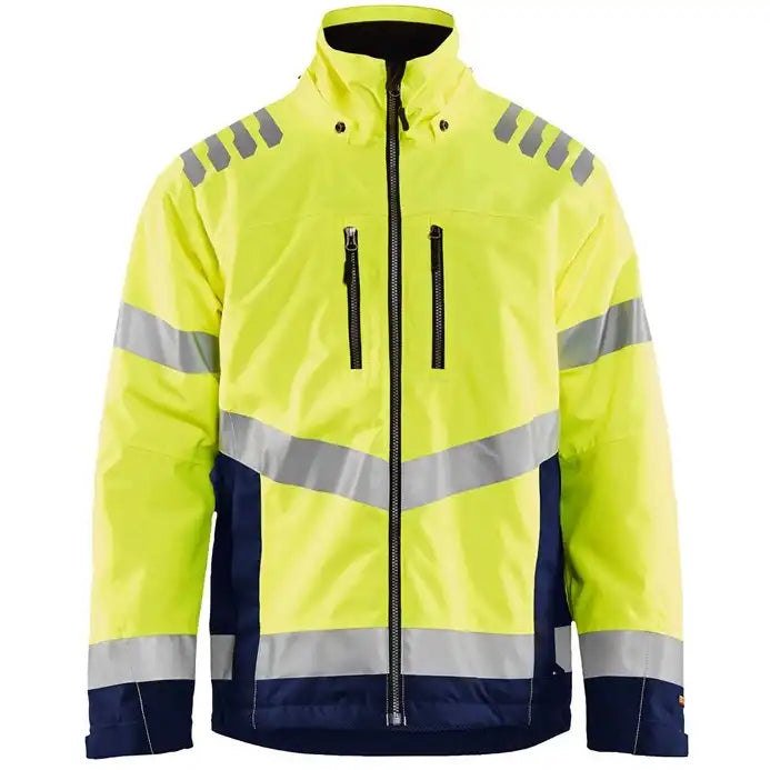 Blåkläder 4780 Warnschutz Winterjacke – gelb/marine