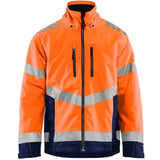 Blåkläder 4780 Warnschutz Winterjacke – orange/marine