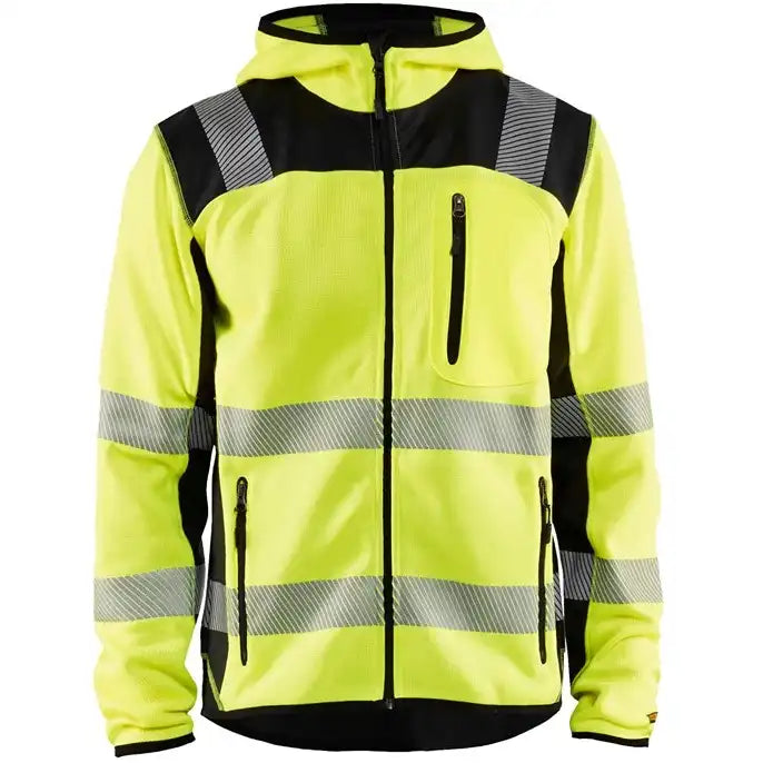 Blåkläder 4923 Warnschutz Strickjacke – gelb/marine