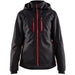 Blåkläder Damen 4972 Funktionsjacke – schwarz/rot