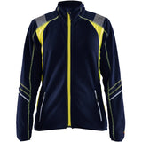 Blåkläder Damen 4973 Microfleece Jacke – marine/gelb