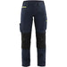 Blåkläder Damen 7195 Stretch Servicehose – dunkelmarine/gelb