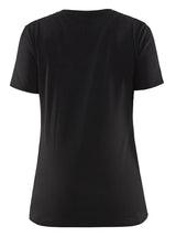 Blåkläder Damen 3479 T-Shirt – schwarz/rot