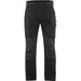 Blåkläder 1422 Stretch Servicehose – schwarz/rot