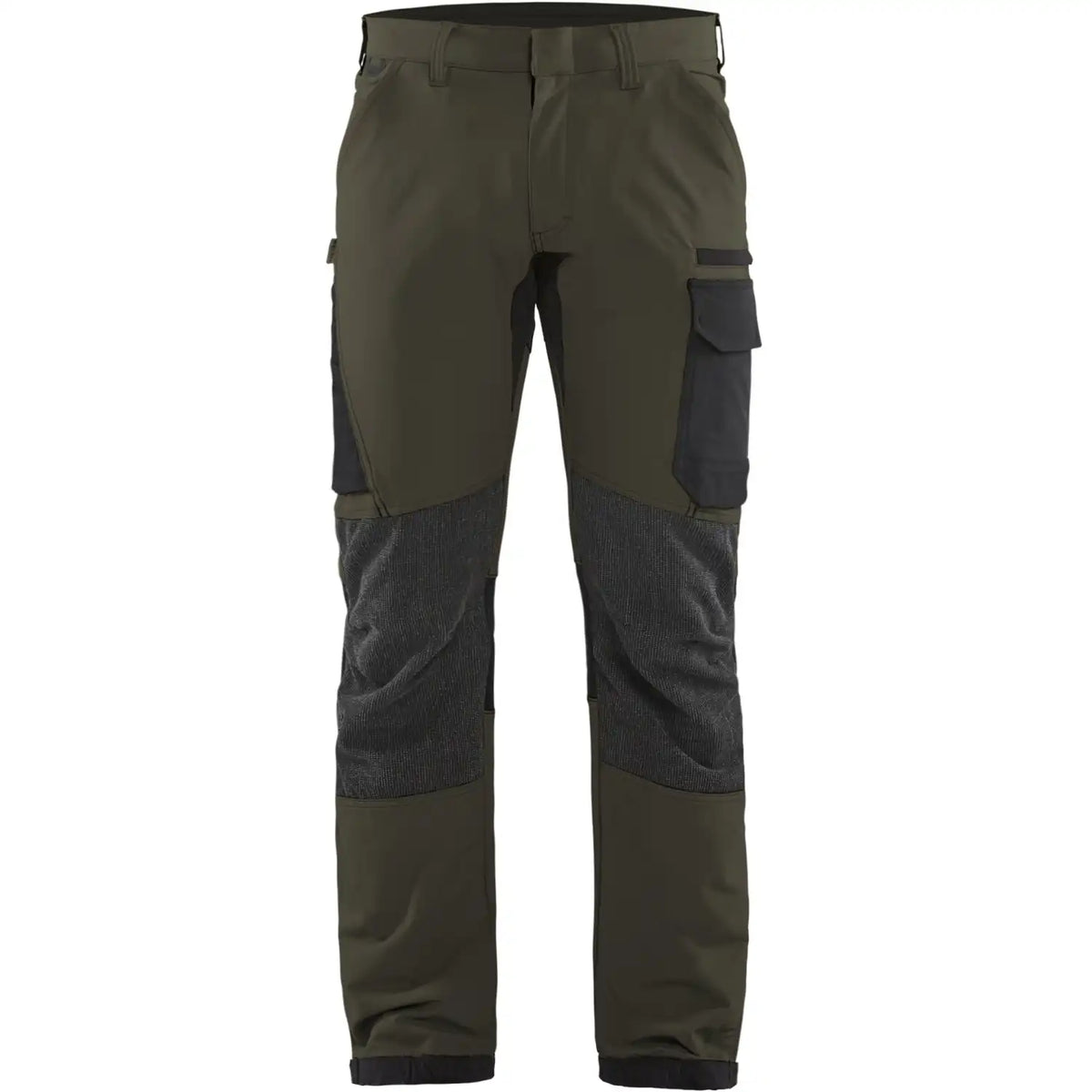 Blåkläder 1422 Stretch Servicehose – dunkeloliv/schwarz