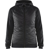 Blåkläder Damen 3464 Hybrid Sweatjacke – schwarz/dunkelgrau