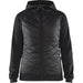 Blåkläder Damen 3464 Hybrid Sweatjacke – schwarz/dunkelgrau