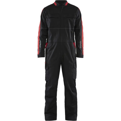 Blåkläder 6144 Industrie Stretch Overall – schwarz/rot