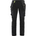 Blåkläder Damen 7192 Stretch Handwerkerhose – schwarz/gelb