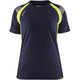 Blåkläder Damen 3402 T-Shirt – marine/gelb